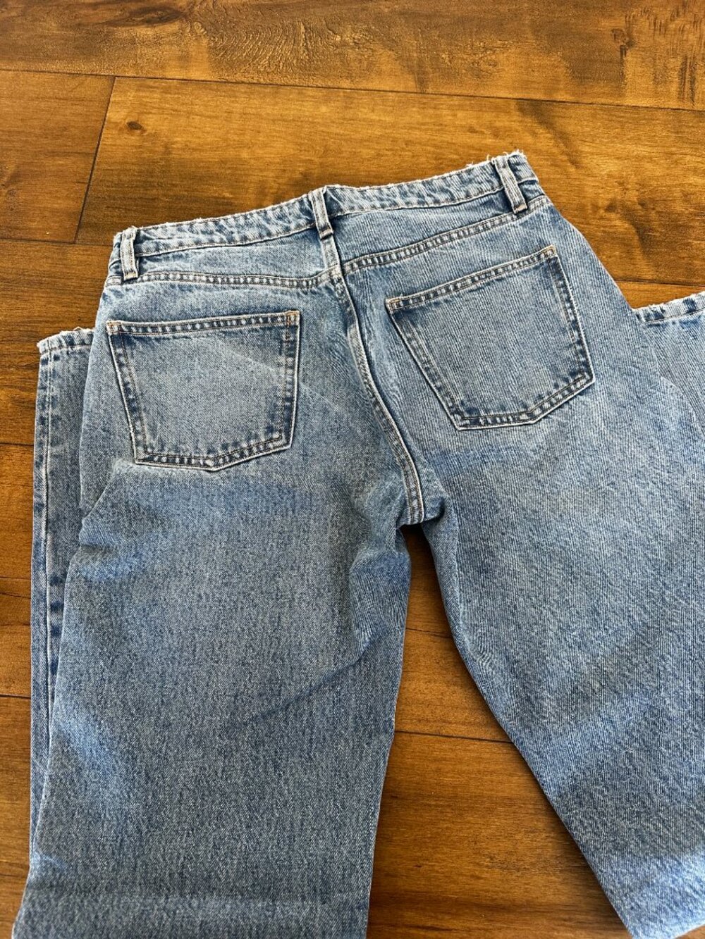 Zara straight leg button fly jeans - Picture 3 of 3
